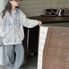Girls' Korean-Style Hoodie Jacket - 2026 Spring/Autumn Casual Fashionable Hooded Top for Children