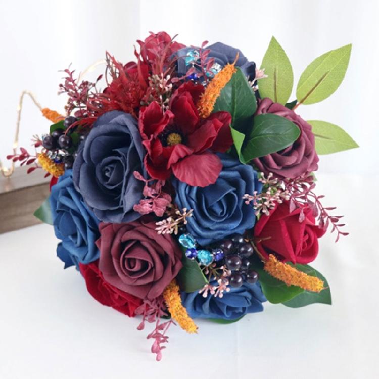 Artificial Flower Arrangements Artificial Flower Bouquets for Ceremony, Wedding Party Decorations, Table Centerpieces