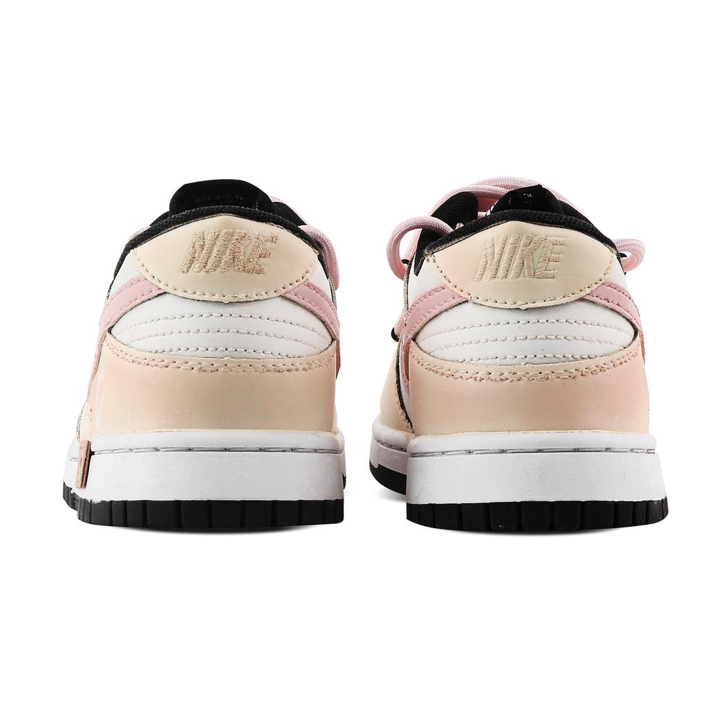 Nike Dunk Creamy Cherry Blossom, Heart Box Slip Resistant Abrasion Resistant Low top Skateboard Shoes Unisex DD1391-100(Team529--)