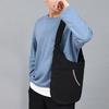 Summer Casual Waistcoat Bag Adjustable Shoulder Straps Solid Color Vest Bag Pockets Zipper Placket Outdoor Shoulder Backpack