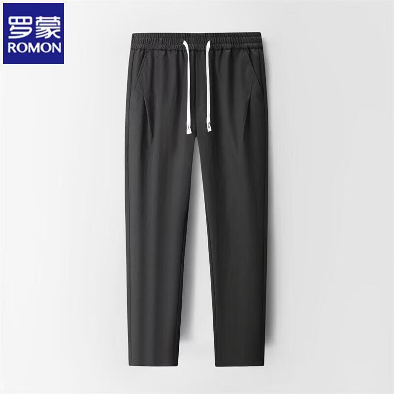 ROMON Men s Summer Lightweight Straight Loose Sports Casual Pants 3XL