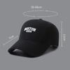 Embroidered Letter Cap Men Women Peaked Cap Sports Sunshade Baseball Cap Ponytail Panama Cap Snapback Hat Sun Visor Hats Fishing Hat