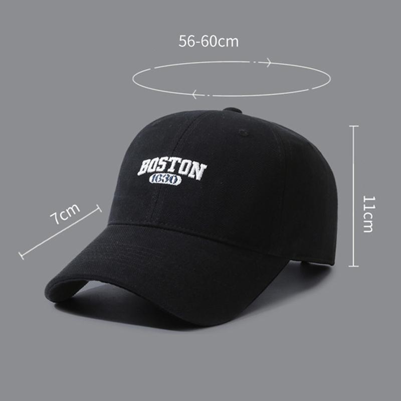 Embroidered Letter Cap Men Women Peaked Cap Sports Sunshade Baseball Cap Ponytail Panama Cap Snapback Hat Sun Visor Hats Fishing Hat