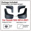 For Suzuki S-Cross SX4 2014~ Chevrolet Hatchback Car MudFlaps Mud Flaps Fender Guards Splash Front Mudguards Car Accessories