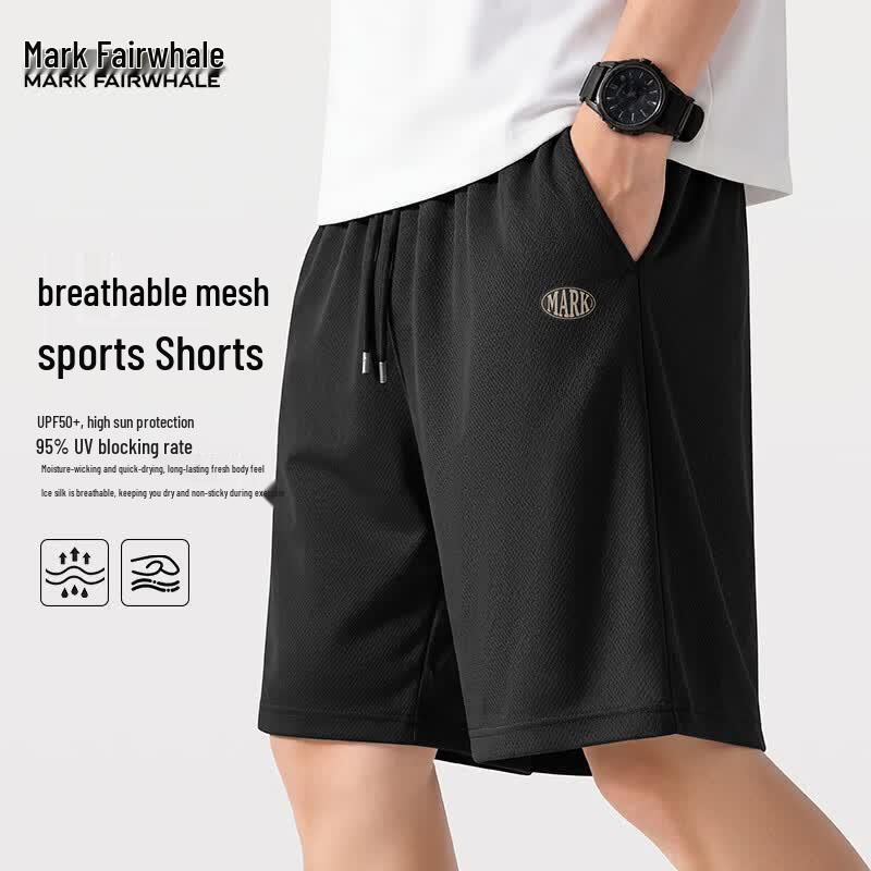 

Mark Fairwhale Men s Mesh Quick-Dry Casual Shorts M