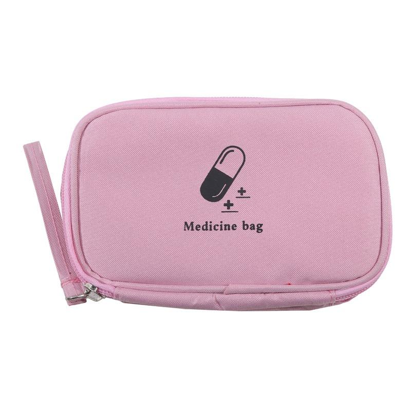 Lightweight Small Medical First Aid Kit Empty Medical Storage Pouch for Home Outdoor Travel Camping Hiking
