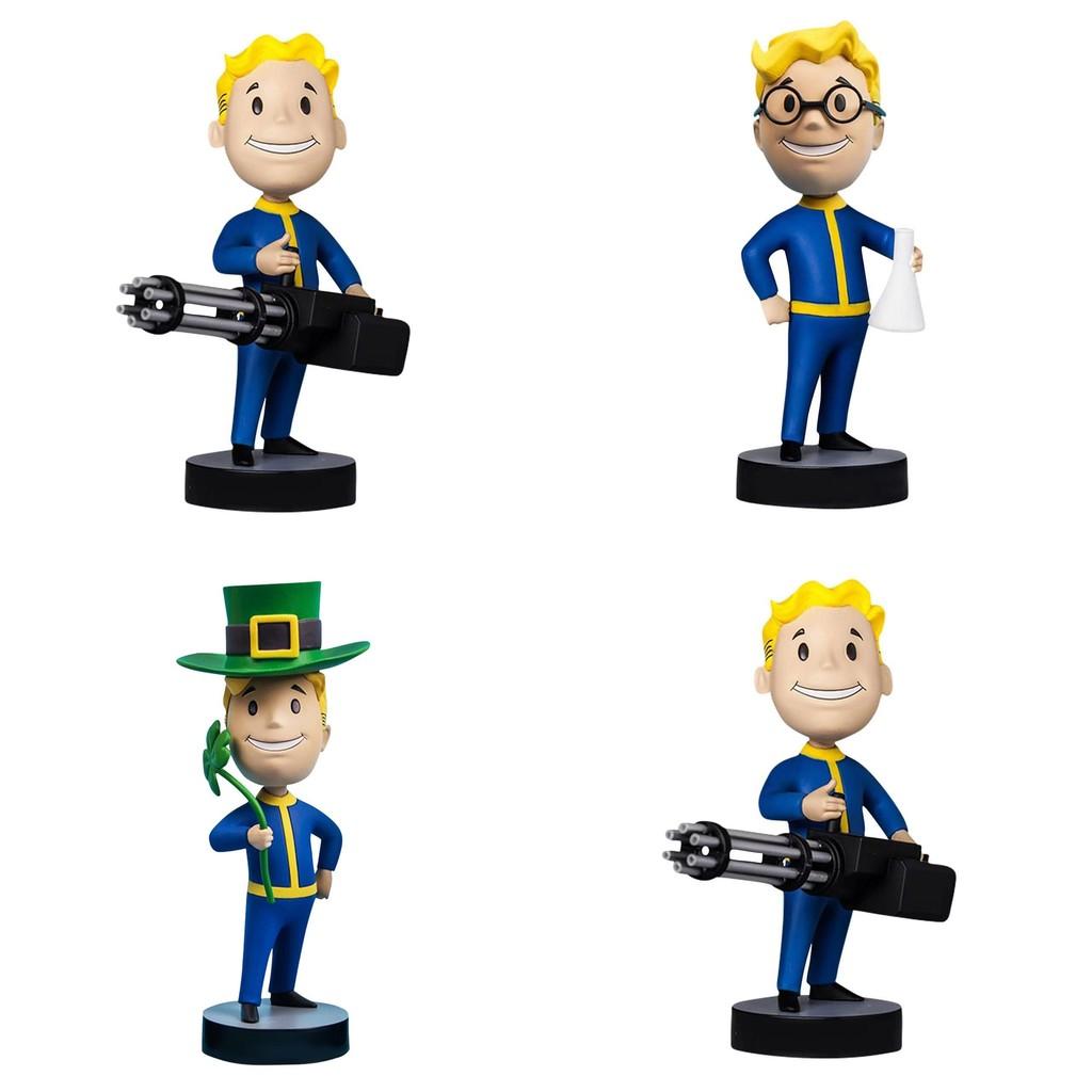 Fallout Vault Boy Resin Art Office Decor With Cartoon Style Sculptures For Fans