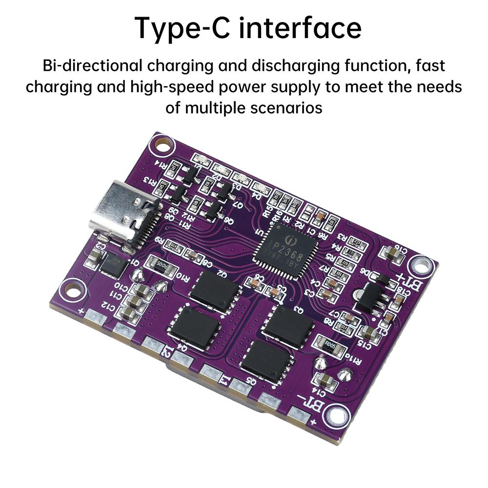 IP2368 Bidirectional High-power Fast Charging Module PD100W Boost Buck Fast Charging Module DIY Power Bank Circuit Board
