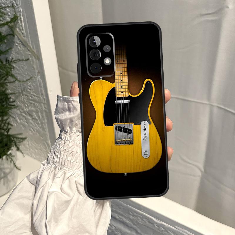 Guitar Music Case For Samsung Galaxy A15 A35 A55 A54 A34 A14 A13 A23 A33 A53 A52 A32 A12 A56 A36 A16 A17