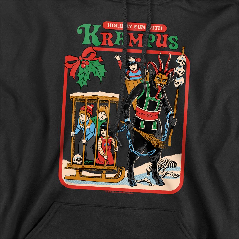 Steven Rhodes Unisex Adult Fun With Krampus Hoodie
