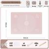 Non-Slip Silicone Kneading Mat & Rolling Pin for Dumplings - Oversized, Food-Grade Dough Board
