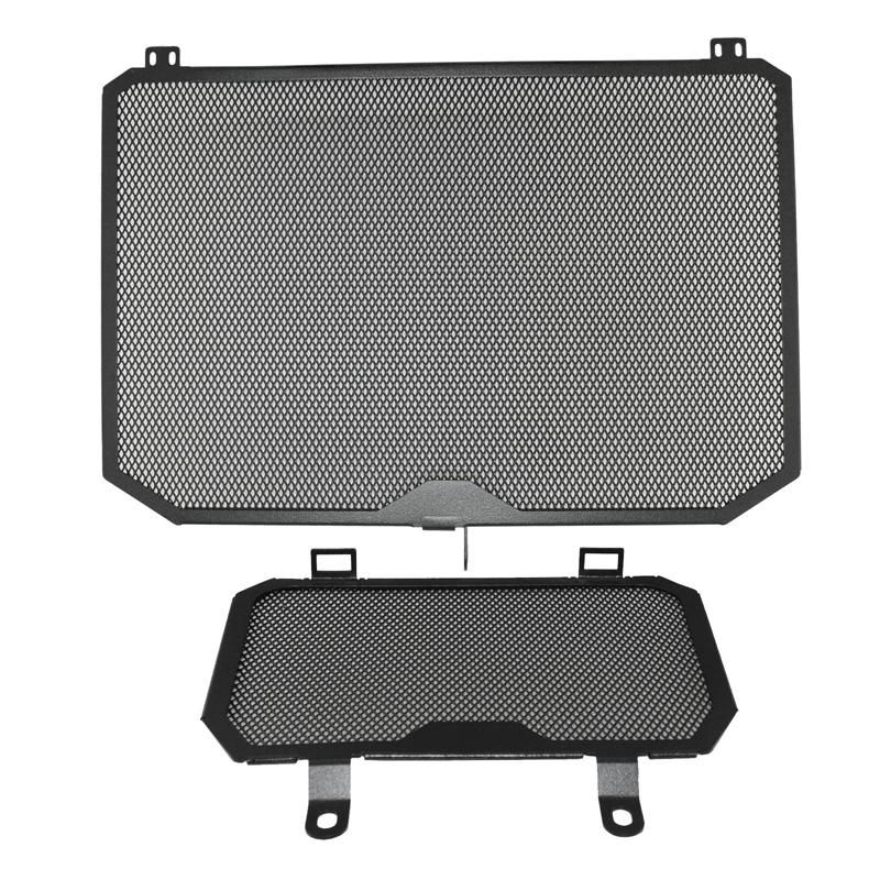 TAORIDER-MOTO Motorcycle Radiator Water + Oil Cooler Grille Guard Cover Protector For YAMAHA YZF R1 M/S R1M R1S RN32 2015-2023