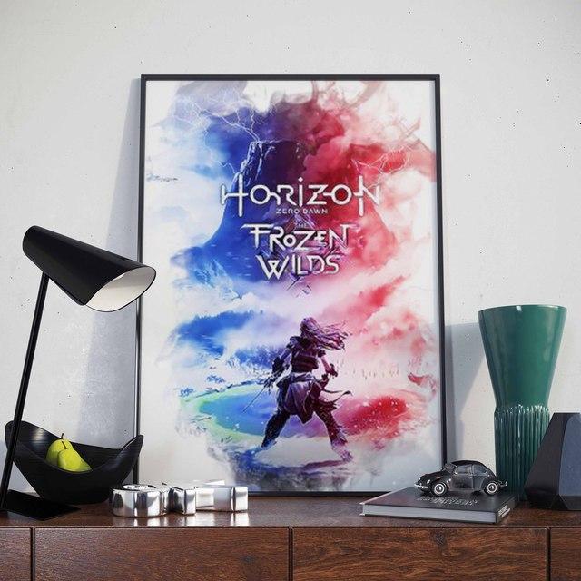 Japanese Anime Horizon Zero Dawn Picture Art Decoration Home Decoration Oil Painting
