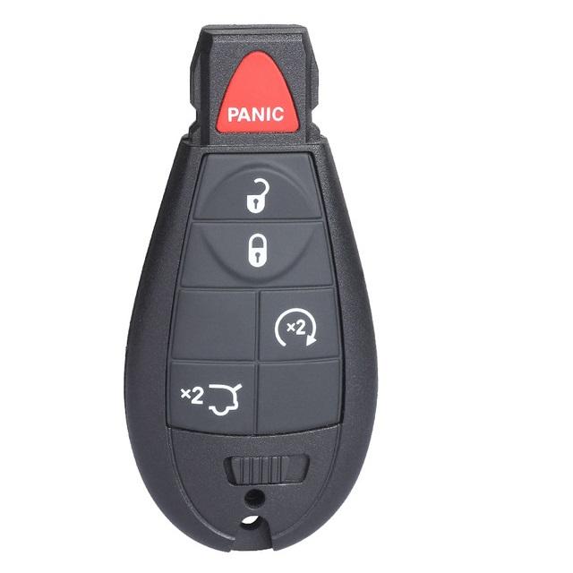 KEYECU Keyless go Remote Fobik for Dodge Caravan Chrysler Town & Country Jeep for Jeep Cherokee Fob 433MHz - M3N5WY783X IYZ-C01C