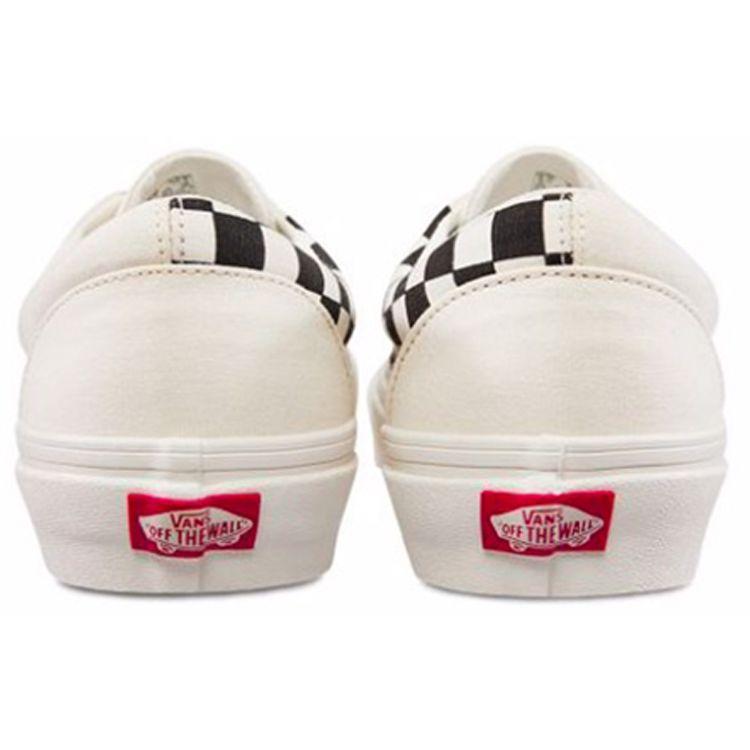 Vans Era CRFT Podium Unisex Sneakers White Checkerboard Black VN0A3WLRVPN