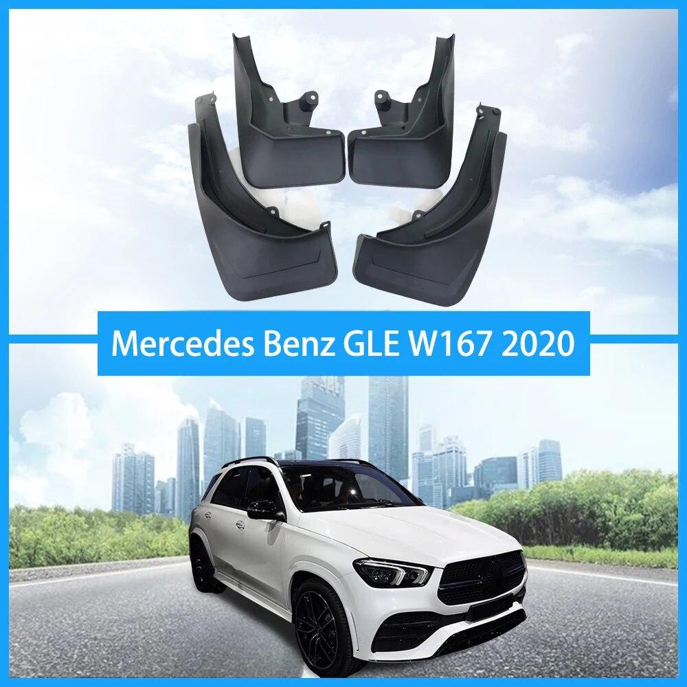 

Для Benz GLE350 GLE450 W166 167 Купе(C292) брызговики GLE class Coupe брызговики Mud Flap Splash Guard брызговик автомобильные аксессуары 2020 without pedal