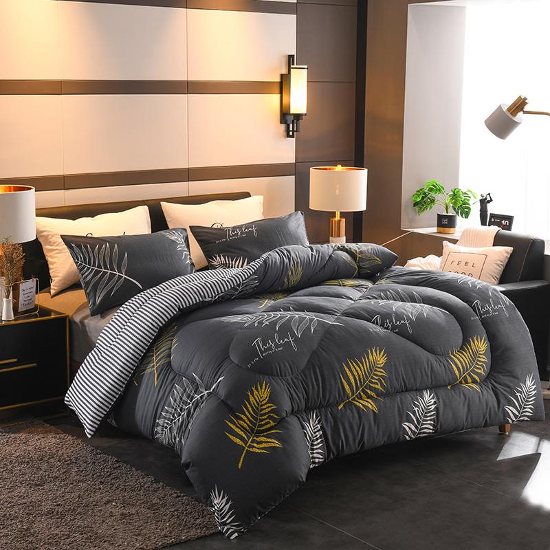 SF King Queen Twin Full Size Comforter New Design 4 Seasons Quilt High Quality Comforter Colorful Duvet Winter Thicken Blanket