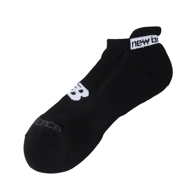 [New Balance] Golf Continuing Standard Item Tech Ankle Socks (Antibacterial and Deodorizing - 3-Pair Set) / Men's / 012-6986005 010_Black FR