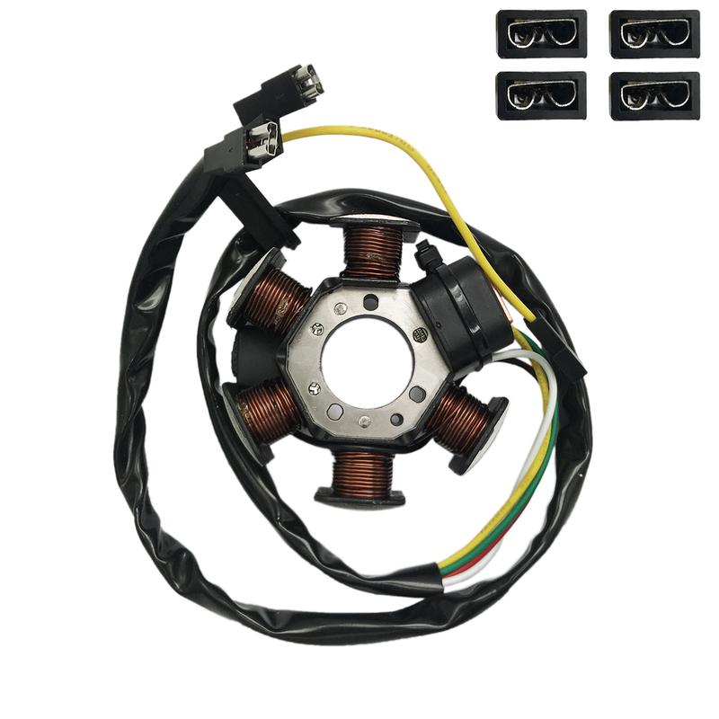 

AM6 Tuono Generator Stator Plate Alternator Magnetic Coil for Aprilia RS50 RX50 MX50 RS RX MX 50