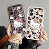 Hello Kitty Leopard Print Pattern Case for Xiaomi Redmi Note 14 Pro Plus 9s 10S 11 12 12S 10 11S Note 13 Phone Cover