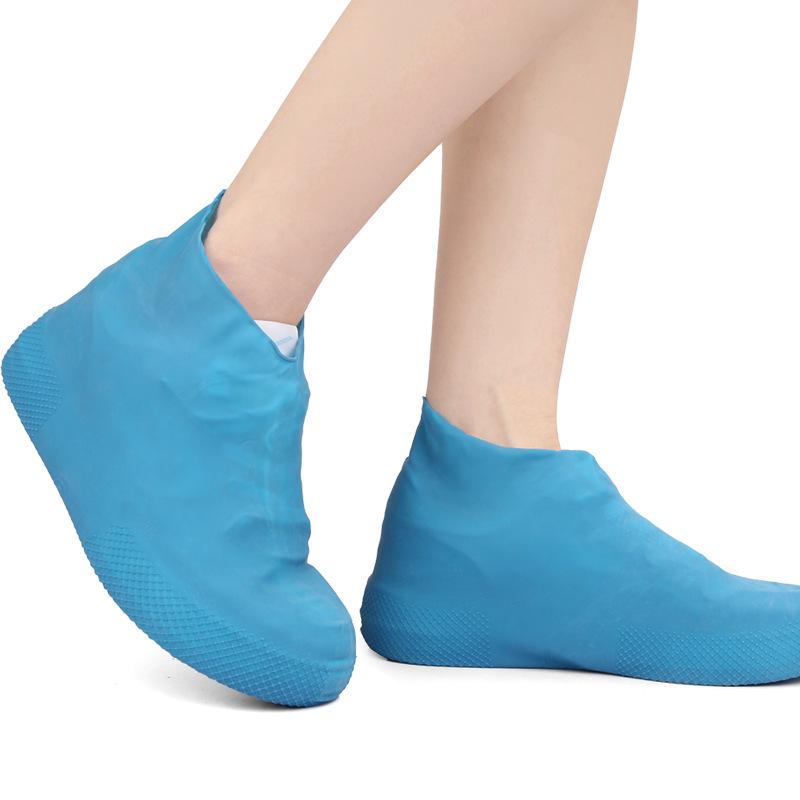 

Latex Rain Shoe Covers, Durable & Portable for Men & Women, Ideal for Outdoor Travel, Mud & Water Protection. S (31-35)