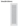 2pcs/set Aluminum Alloy Vents Cover Louver Ventilation Grille Air Vent Decor  Furniture Hardware