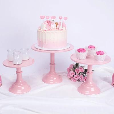 Wrought Iron Cake Stand Home Party Dessert Display Stand Wedding Decoration Wrought Iron Birthday Cake Tray Fruit Dessert Tray