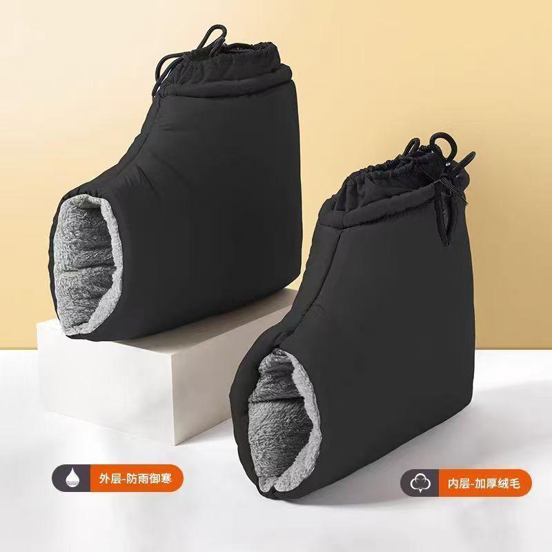 Add Velvet To the Windproof Gloves Warm Cotton Gloves. Thickened Waterproof Motorcycle Handlebars for Electric Bikes In Winter
