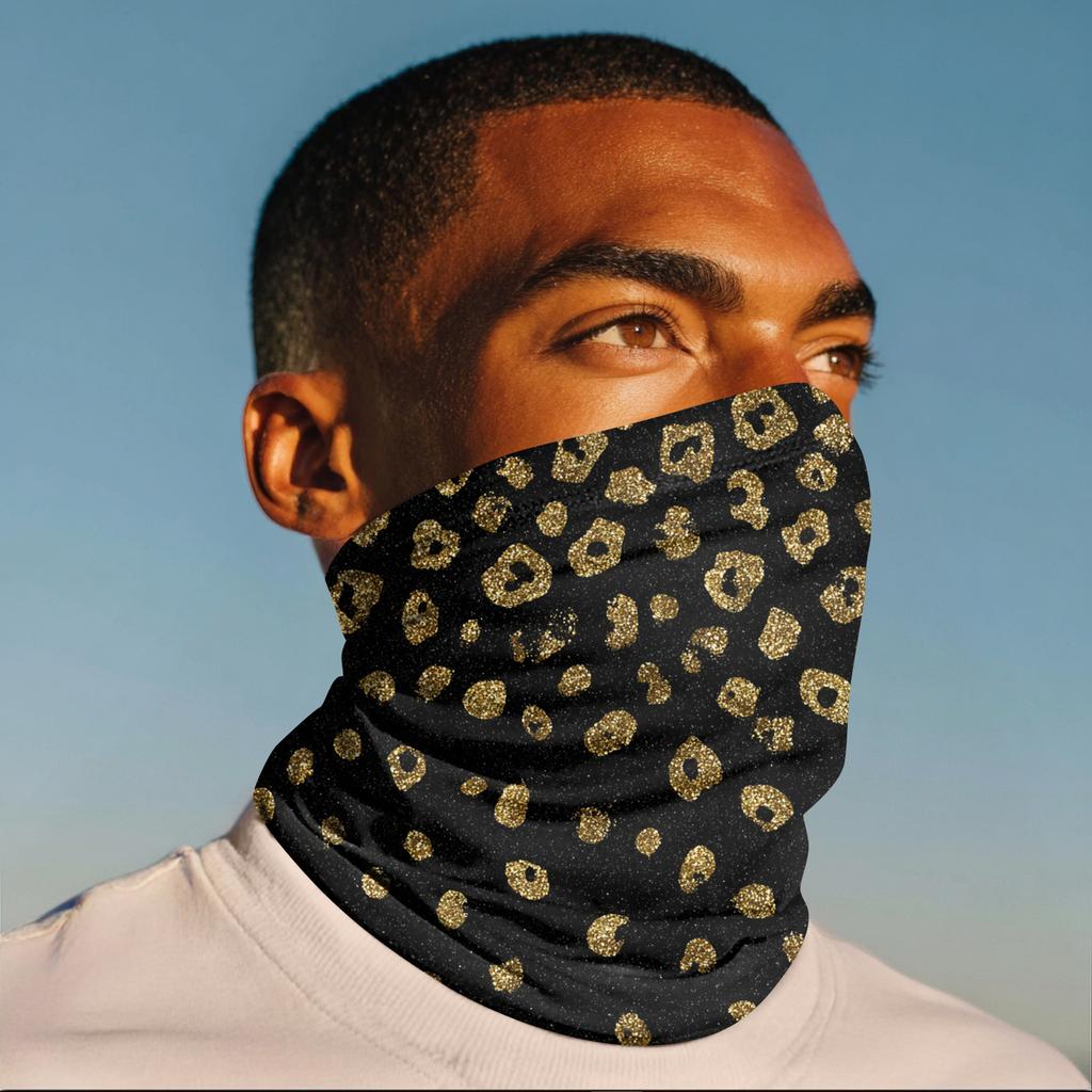 Venkovní cyklistická maska módní potištěný šátek na hlavu nákrčník