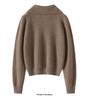 Women's Petite Cashmere Zip-Up Cardigan Sweater - Autumn/Winter Knitwear Collection