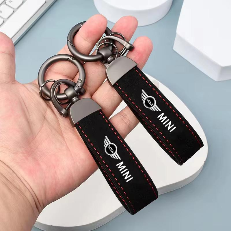 Car Tire Wheel Valve Caps Cover/Car Key Chain Ring Keychain For Mini Cooper JCW Works Cabrio F54 F55 F56 F57 F60 R50 R52 R53 R55 TC1