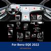 For  Mercedes Benz EQE TPU Navigation Central Control Car Film Interior Accessories Steering Wheel Panel Transparent Film