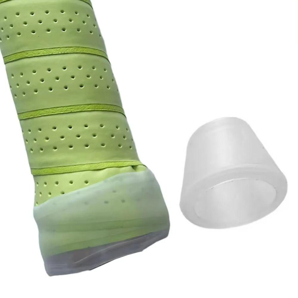 Silicone Racket Handle Cover Protector Tennis Guard Cap Tennis Racket Handle End  Racket Sports