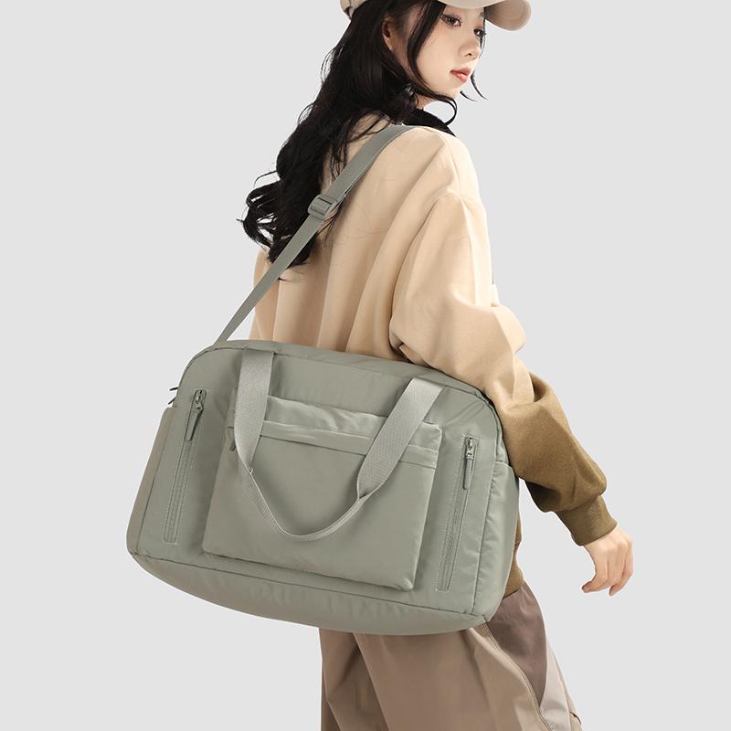 Large Capacity Sports Fitness Bag Women's Travel Bag Men's Shoulder Portable Travel Bag