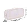 Mesh Hair Dryer Storage Bag with Handle Dustproof Curler Storage Bag Large Capacity Hairstyles Tool Organizer Hairdresser