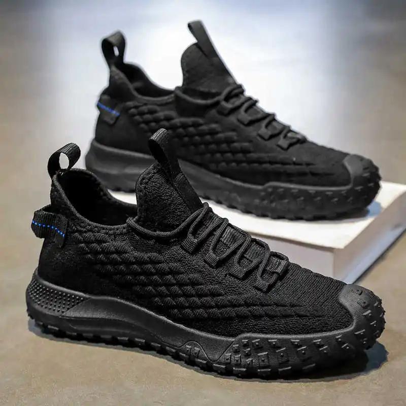 Fashion Plateforme Perforated Men's Sneakers Maker Vulcanize Training Shoes Welcome Deal Sports News Super Brand New Badkets Tnis