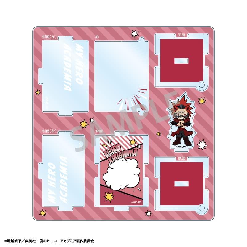 Kamio Japan My Hero Academia Hakoniwa Akryl Eijiro Akrylställ/Kirishima