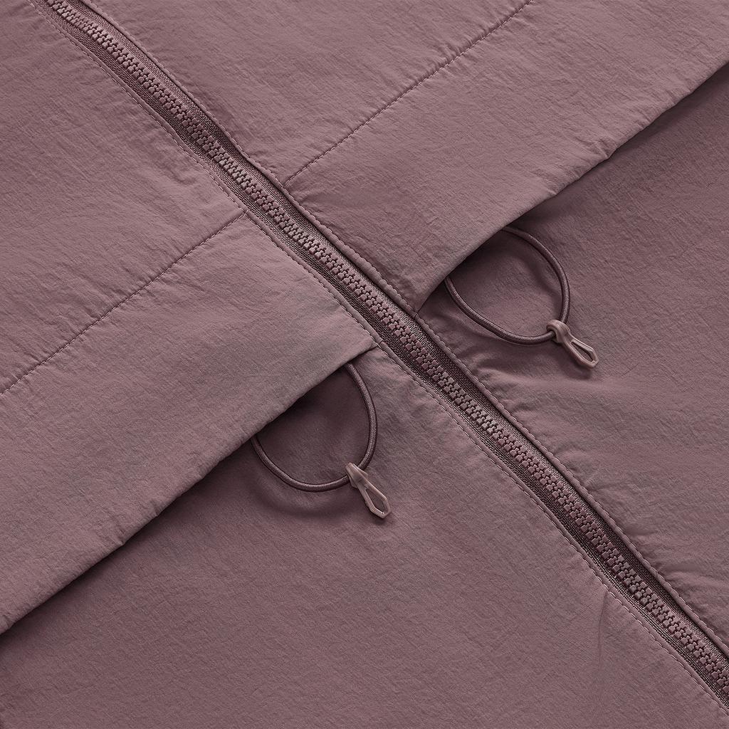 Under Armour Ef Woven Sports Casual Hooded Simple Warm Jacket Women Jackets Misty-Burgundy 6014379-651