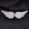1 Set Rhinestone Wings Buckle Pant Waist Tightener Detachable Waist Buttons Pins Belts Accessories Pants Clips No Sewing