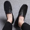 Hollow Loafer Shoes In Spring and Summer Men Breathable British  Driving Shoes.