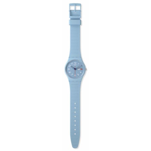Swatch TRENDY LINES IN THE SKY SO28S704 Modré hodinky