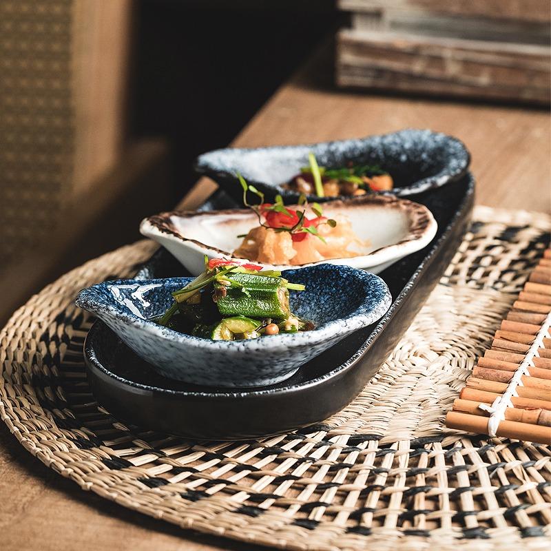 Creative Seasoning Small Plates Dipping Sauce Small Bowls Seasoning Small Plates Japanese Tableware