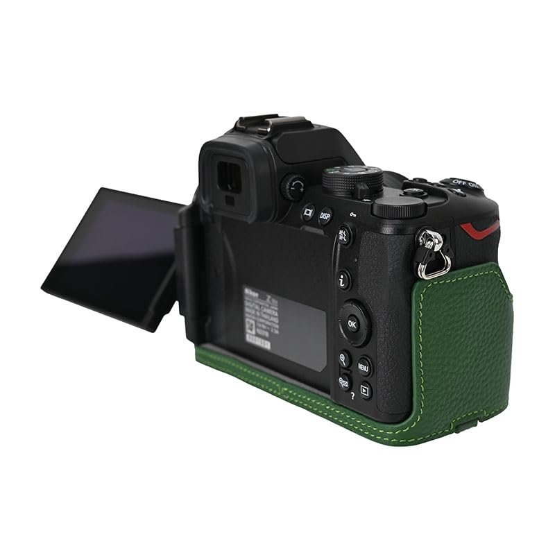 SIUTATDSH Camera for Nikon Z and Mark II Includes a Camera and Tripod and Battery Replacement Case, Silver-Tone Leather, Z50II, 50, M2, Cameras.