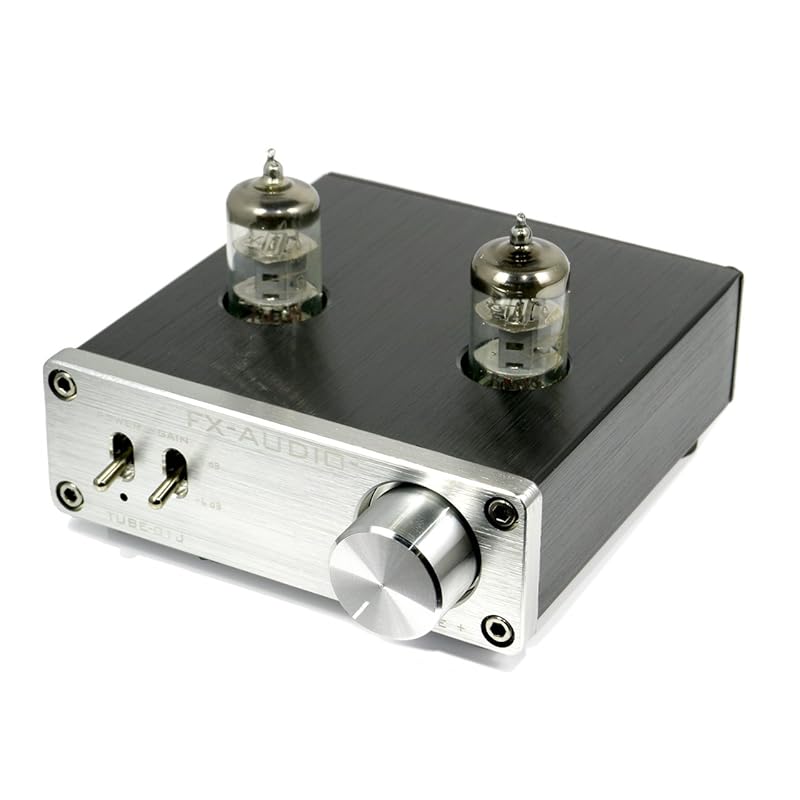 

FX-AUDIO- TUBE-01J Vacuum tube preamp (line amplifier) NFJ original model (Silver)