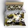 Soccer Ball Abstract Pattern Bedding Duvet Cover Set Duvet Cover Pillowcases  (1*Duvet Cover 2*Pillowcases, Without Duvet Insert)