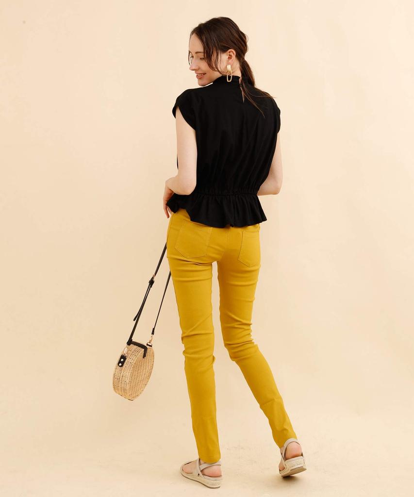 Leggings That Have Sold Over Units Are Now Available with Stretch Leggings with Pockets [Imoha] The 300,000 Pockets! High-waisted (Yellow, M)