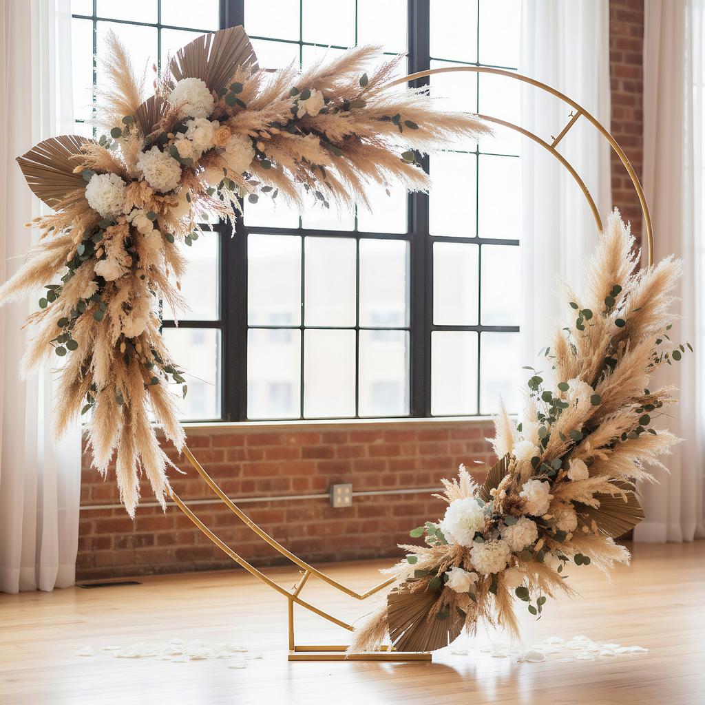 Double-Layered Wedding Balloon Arch 6.7FT Party Decoration Supplies Reusable for Ceremony Valentines Day Birthday Party Decor