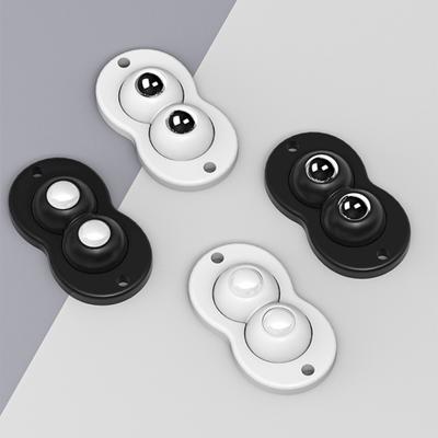 4Pcs/Pack Universal Rodas Autoadesivas Mudo Rotação Suave Forte Carga-rolamento Trabalho-economia Móveis Em Movimento