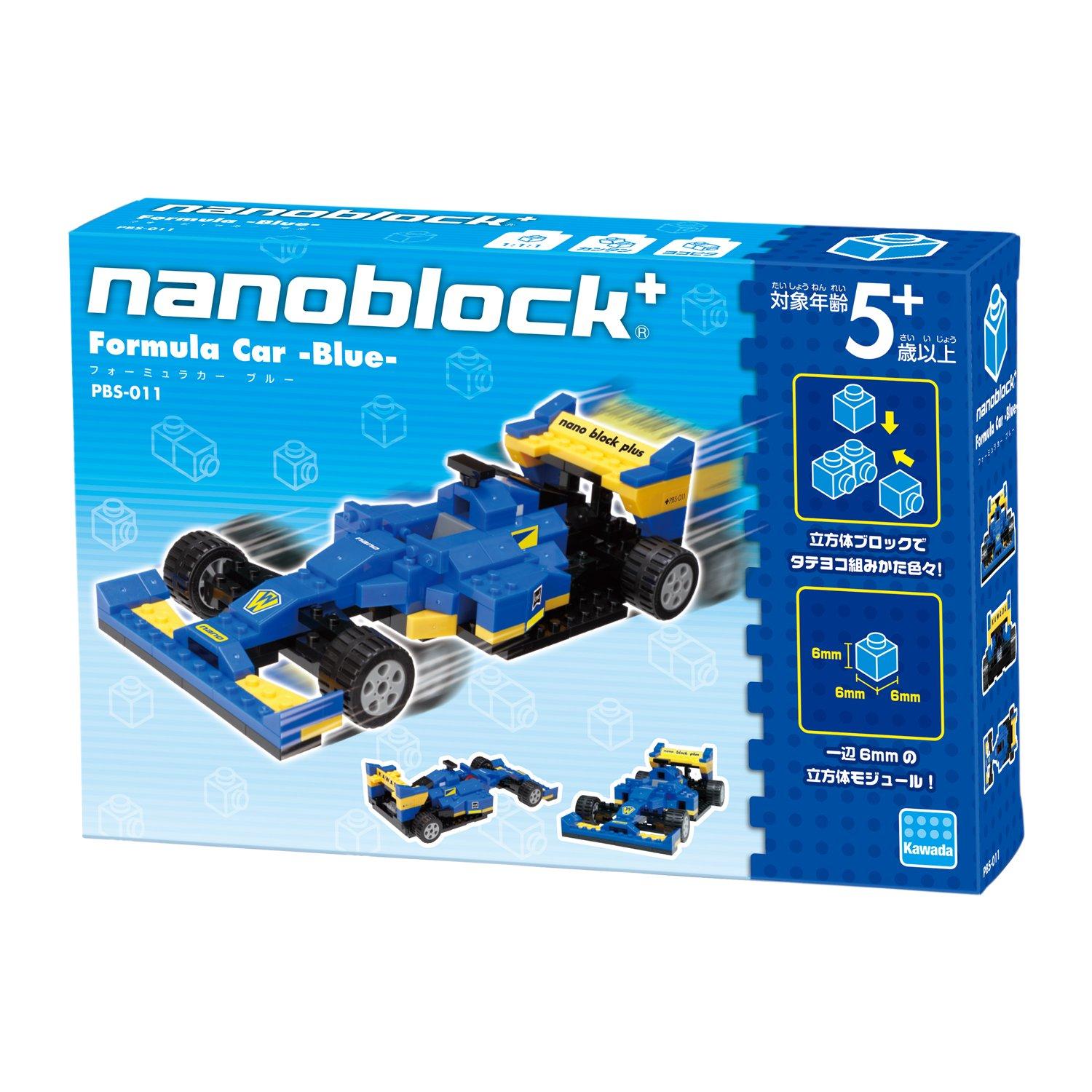 

Nanoblock Plus Formula Car Blue PBS-011