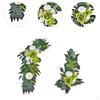 2 Pieces Floral Decor for Wedding Arch with Artificial Flowers Reception And Backdrop